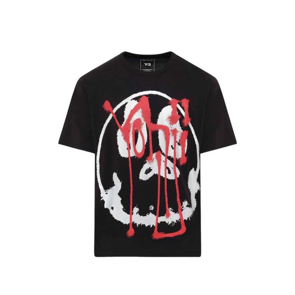 Y-3 Black T-Shirts & Vests - T-Shirts Men